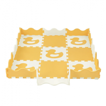 ⭐限時SALE⭐ Baby Star 動物併接遊戲地墊 - 9塊裝 / 橙鴨 | 馬來西亞製造 [代理配送#B]